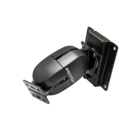 Ergotron 100 Series - Kit montaggio (doppio perno) - per pannello piatto - grigio, nero - dimensione schermo: fino a 32"